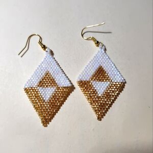 Handmade beaded earrings